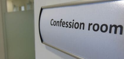 confession room