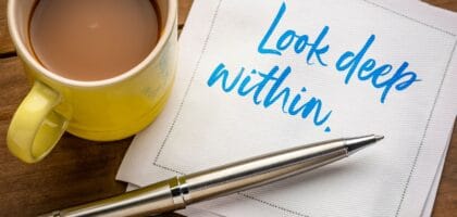 look deep within